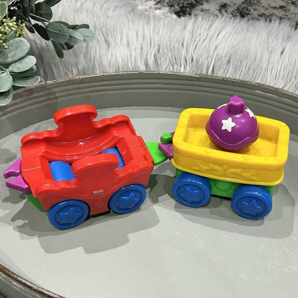 Fisher Price Little People 2003 Replacement Circus Train Cars